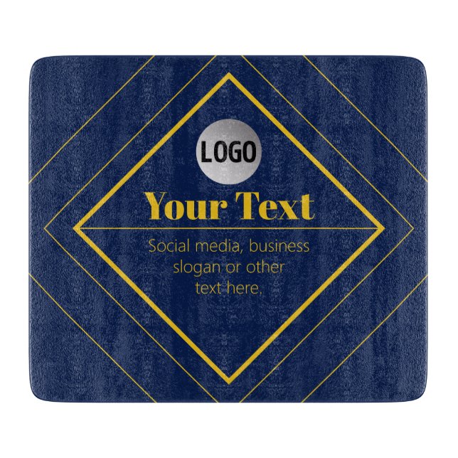 Planche À Découper Votre logo et modèle de design personnalisable (Devant)