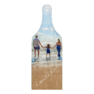 Planche À Découper Votre tableau de découpe photo avec texte personna