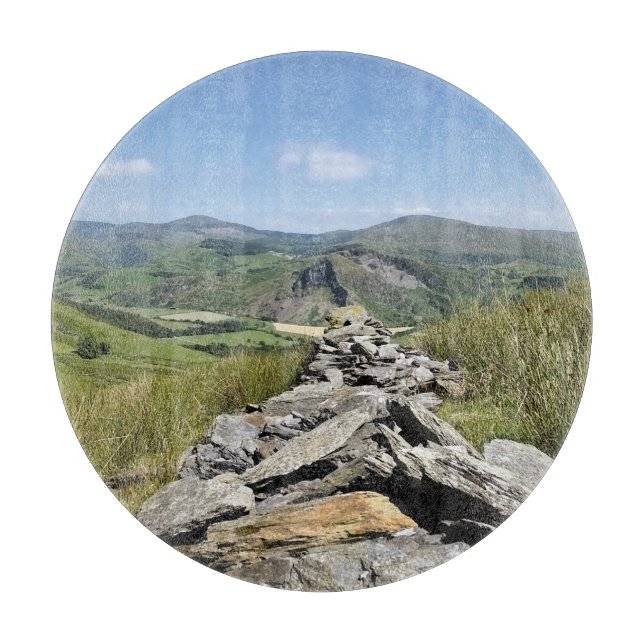 PLANCHE À DÉCOUPER VUES DES ALLES (Devant)