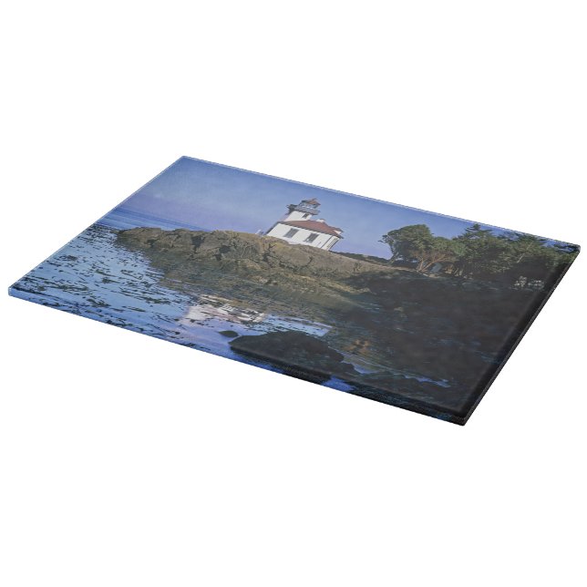 Planche À Découper WA, île San Juan, phare de Lime Kiln (Coin)