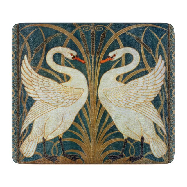 Planche À Découper Walter Crane Swan (Devant)