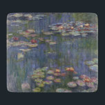 Planche À Découper Water Lilies by Claude Monet<br><div class="desc">Claude Monet - Nappes D'Eau. Belle peinture florale aux belles couleurs de Claude Monet. Cadeaux imprimés de haute qualité,  estampes,  pochettes de téléphone et de nombreux autres grands cadeaux.</div>