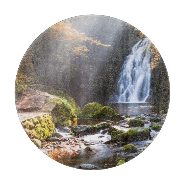 Planche À Découper Waterfalls | Gleno, Northern Ireland (Devant)