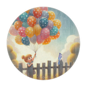 Planche À Découper Whimsical/mignon ballon art