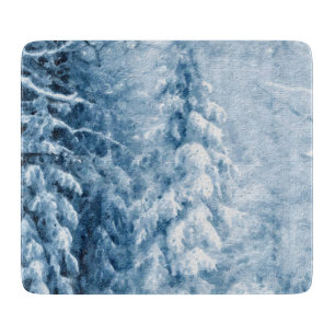 Planche À Découper Whispers d'hiver