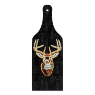 Planche À Découper White tail Deer Head Energy Spirit