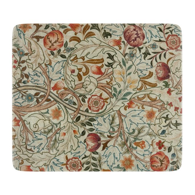 Planche À Découper William Morris Acanthus Broderie Motif Floral (Devant)