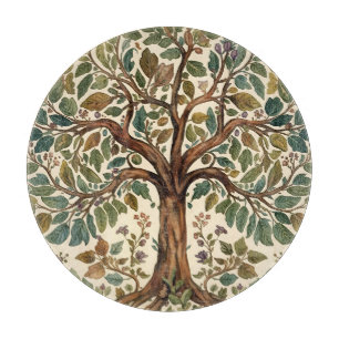 Planche À Découper William Morris Arbre de Vie Vintage Préraphaélite