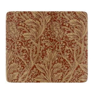 Planche À Découper William Morris Arcadia Floral Garden Fleur Classiq