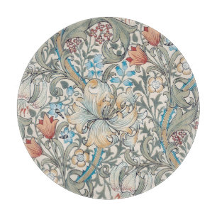 Planche À Découper William Morris Lily Art Nouveau Motif Floral Coupe