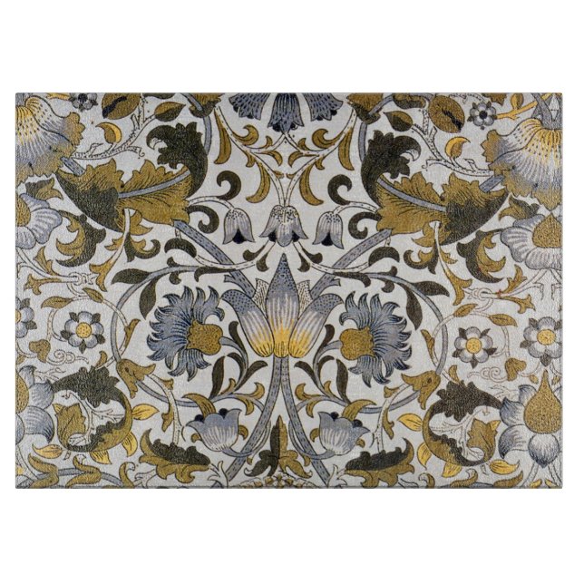 Planche À Découper William Morris Lodden Fleur florale (Devant)