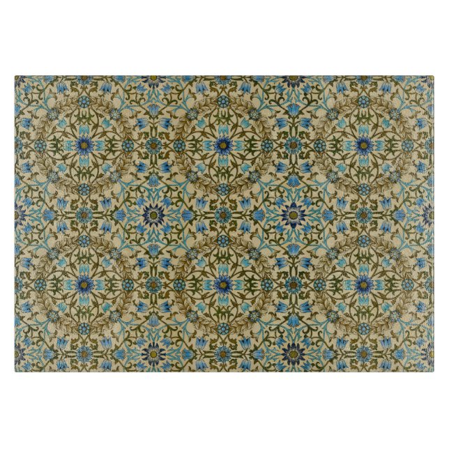 Planche À Découper William Morris- Motif Antique 1873 Vigne & Fleur (Devant)