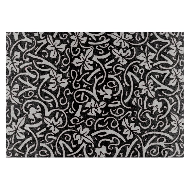 Planche À Découper William Morris Motif de la feuille de vigne (Devant)