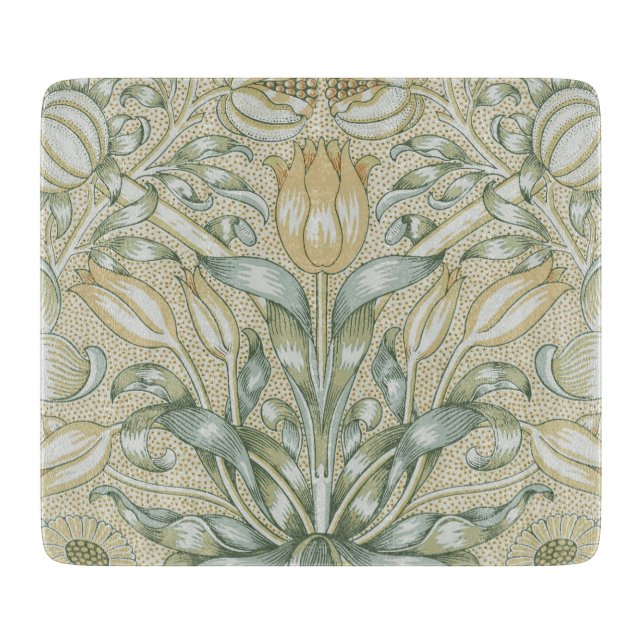Planche À Découper William Morris Motif Grenade Antique Lily (Devant)