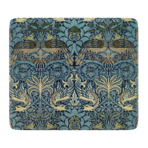 Planche À Découper William Morris Paon et Dragon Tissé