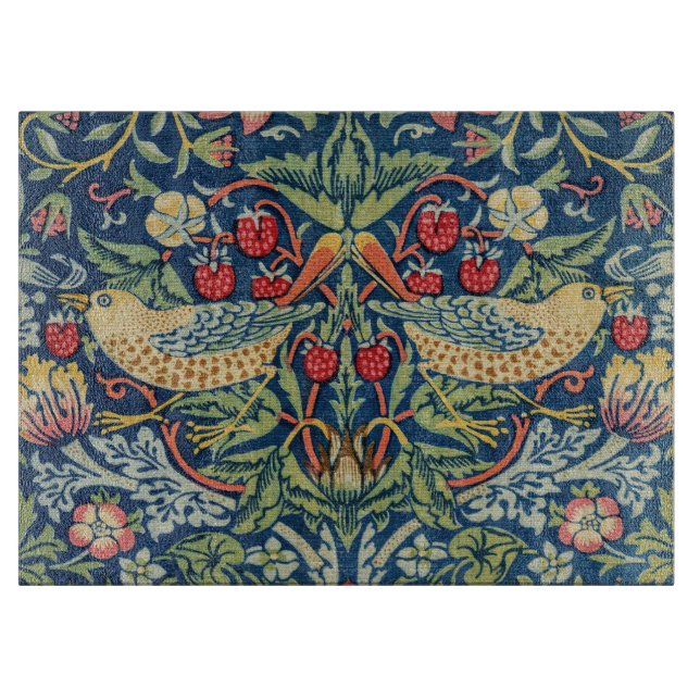 Planche À Découper William Morris - Thief aux fraises (Devant)