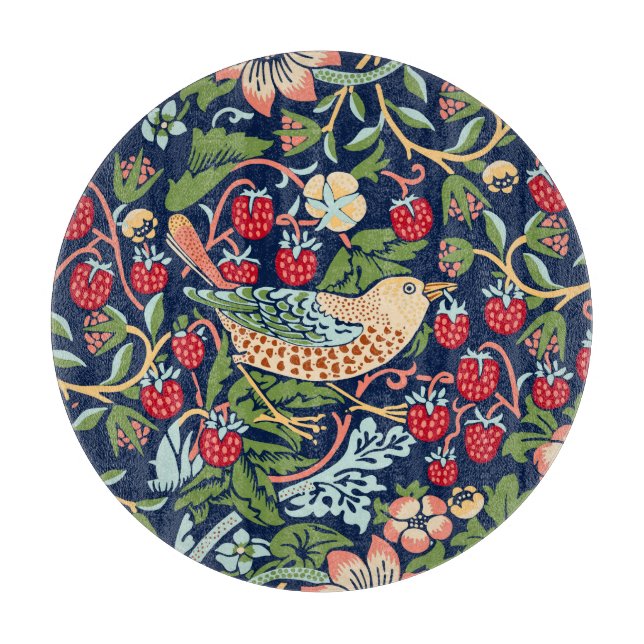 Planche À Découper William Morris Voleur de Fraises (Devant)