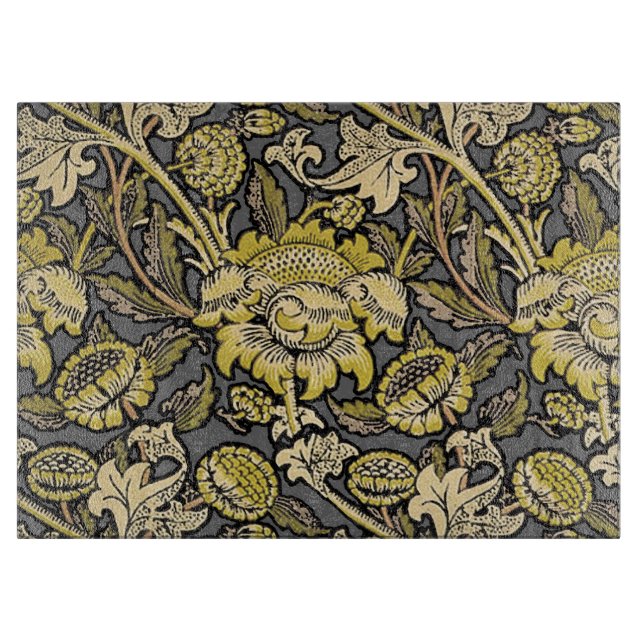 Planche À Découper William Morris Wey Fond d'écran Floral (Devant)