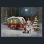 Planche À Découper Winter Corgi Caravan Christmas Adventure<br><div class="desc">Laissez-vous tenter par la magie d'une nuit d'hiver enneigée alors qu'une caravane glisse gracieusement à travers le paysage illuminé par la lune. La beauté sereine de la neige scintillante et l'éclat enchanteur de la lune créent une scène captivante, promettant une aventure de Noël inoubliable remplie de chaleur, de joie et...</div>