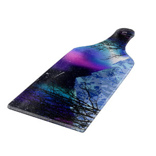 Planche À Découper Winter Wonderlights Commission de découpe