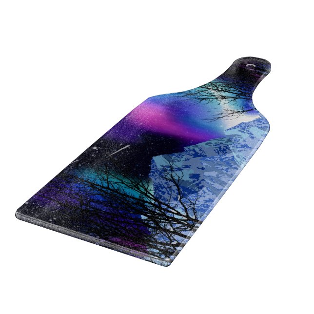 Planche À Découper Winter Wonderlights Commission de découpe (Coin)