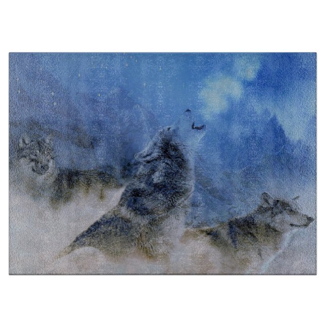 Planche À Découper Wolf Spirits (Devant)