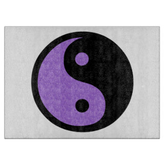 Planche À Découper Yin pourpre Yang