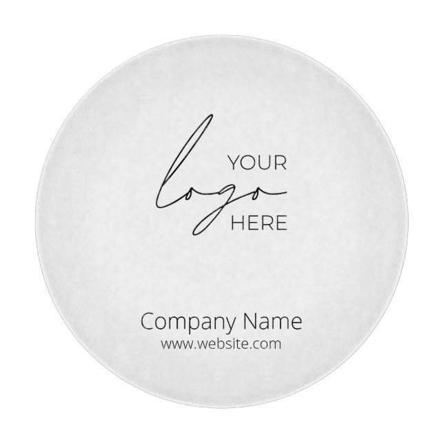 Planche À Découper Your Business Logo Promoteur Business Company (Devant)