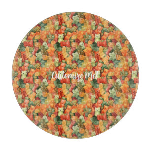 Planche À Découper Yummy Aquarelle Gummy Oear Motif