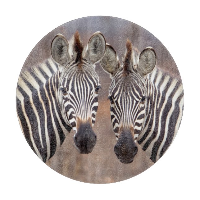 Planche À Découper Zèbres des plaines, parc national Kruger (Devant)