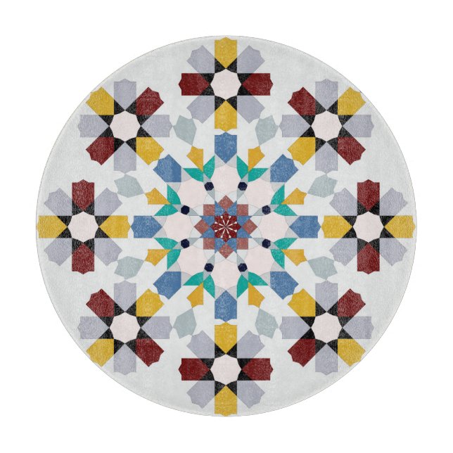 Planche À Découper Zelije marocain ! Zellige marocain (Devant)