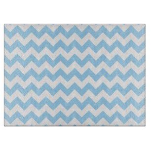 Planche À Découper Zigzag bleu, Chevron bleu, Motif géométrique