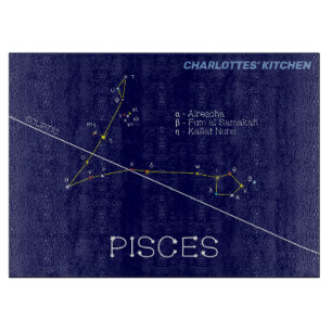 Planche À Découper Zodiaque Pisces