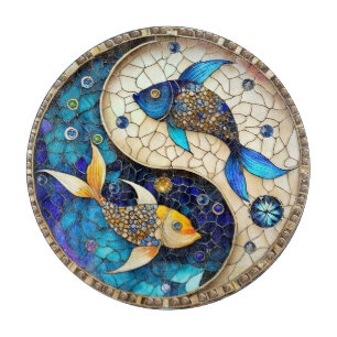 Planche À Découper Zodiaque - Poissons Yin et Yang