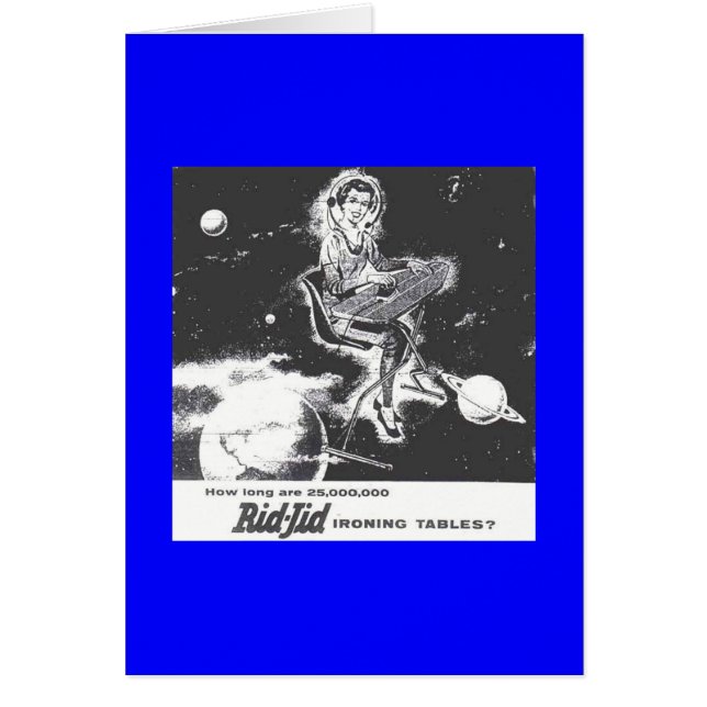 Planche à repasser 1950 vintage d'annonce (Devant)