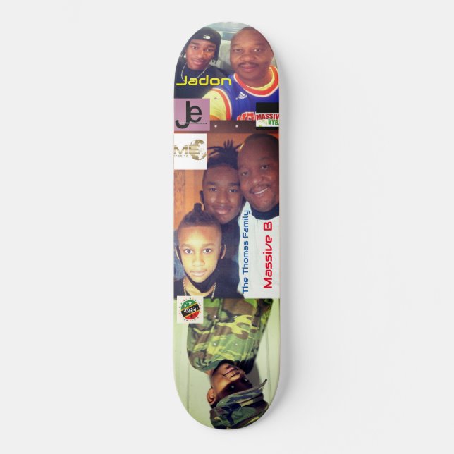 PLANCHE À ROULETTE MASSIVE B THOMAS FAMILY 8 1/4" (Recto)