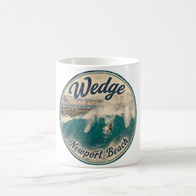Planche à surf sur The Wedge - Mug  (Centre)