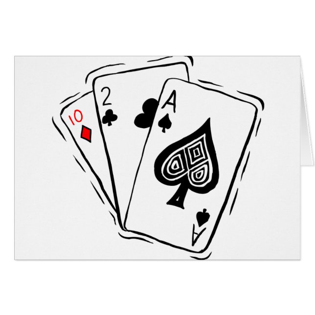 Planche de cartes Las Vegas (Devant horizontal)