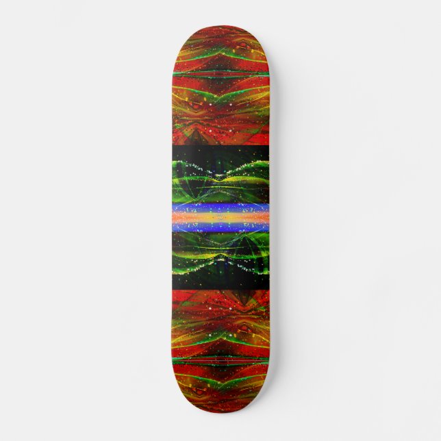 Planche de skateboard Astronomique Abstraite (Recto)