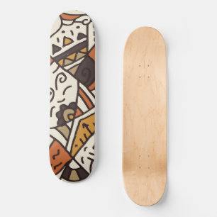 Planche de skateboard Brown et beige