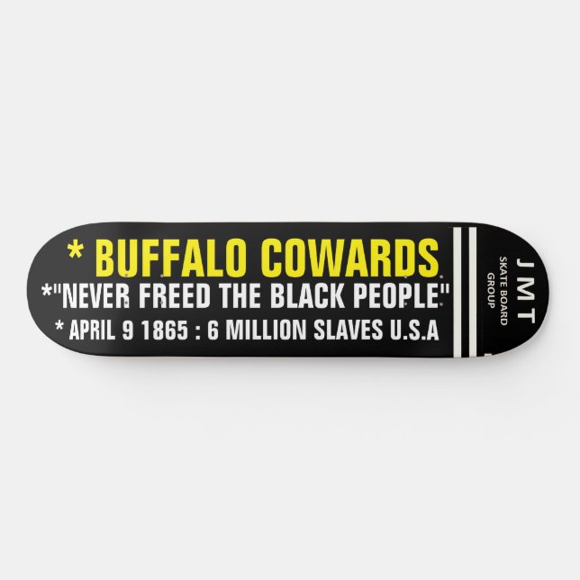 Planche de skateboard BUFFALO COWARDS 8 1/4" (Horz)