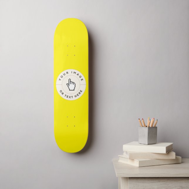 Planche de skateboard de 8 1/4 po sur mesure (pont (Art mural)