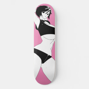 Planche De Skateboard De Fille Anime Surprise