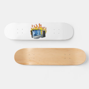 Planche de skateboard de l'ordinateur