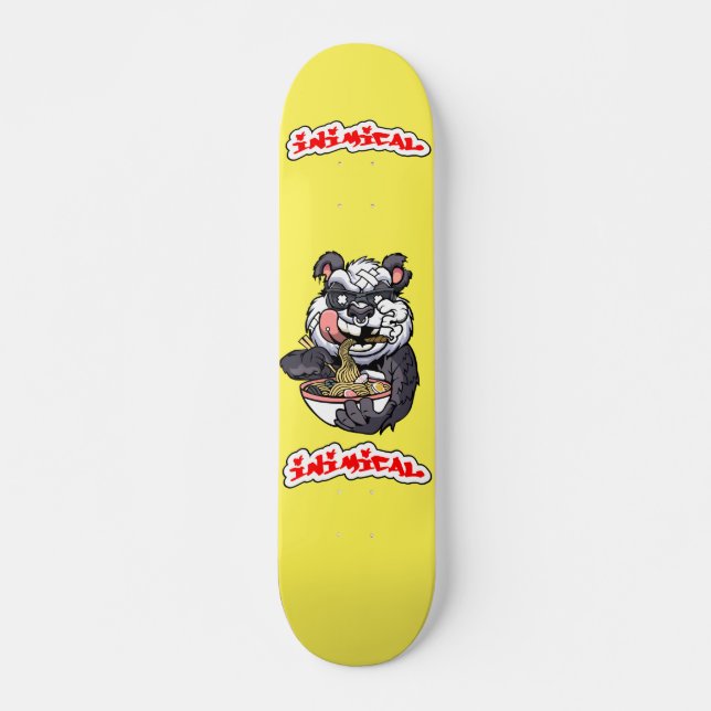 Planche de skateboard de Ramen Panda (Devant)