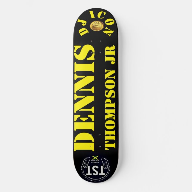 Planche de skateboard DJ ICON DENNIS THOMPSON JR 8 (Recto)