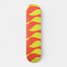 Planche de skateboard Feu Abstrait