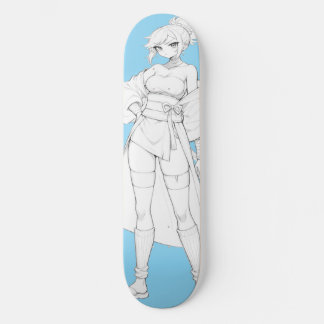 Planche de skateboard Fille Anime de Style de Comb