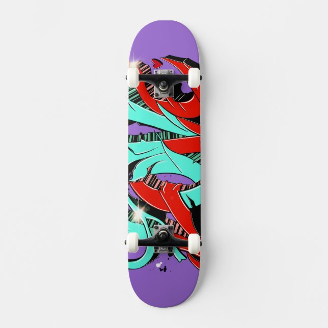 Planche de skateboard Graffiti Vibes (Recto)