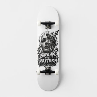 Planche de skateboard graphique audacieuse Break T